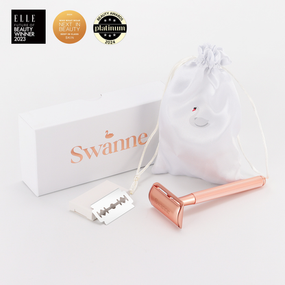 Swanne Rose Gold Safety Razor