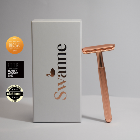 Swanne Rose Gold Safety Razor