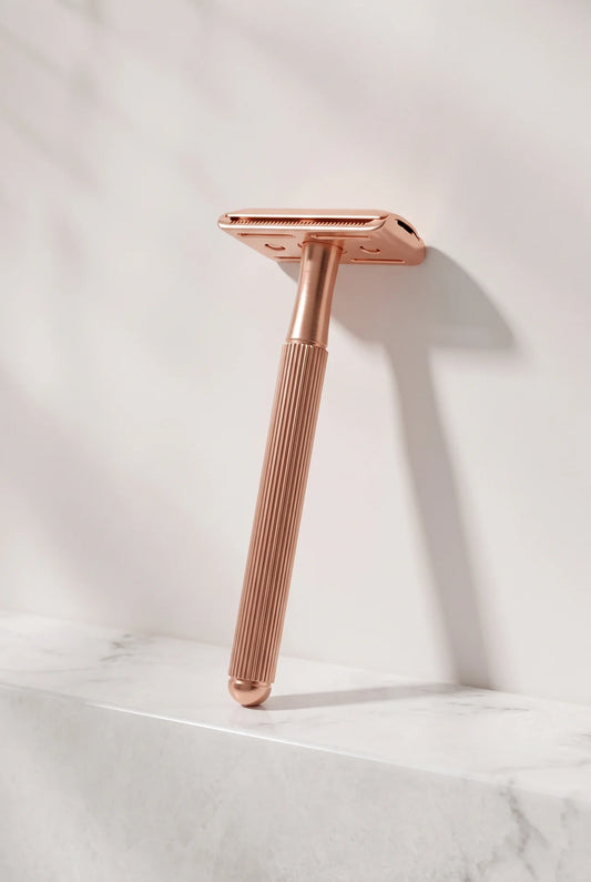Swanne Rose Gold Safety Razor