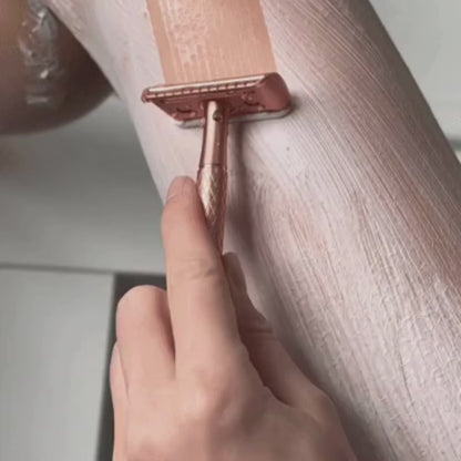 Swanne Rose Gold Safety Razor